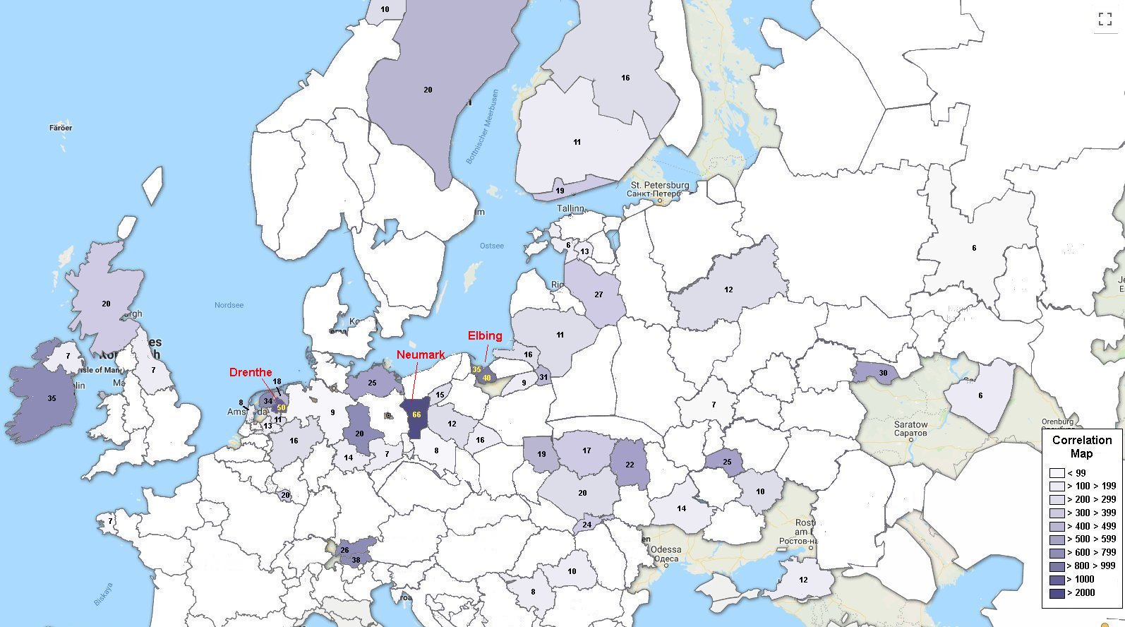 Correlation Map