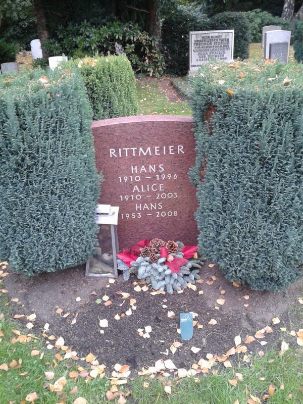 Grabstelle Friedhof Ohlsdorf (Hamburg)