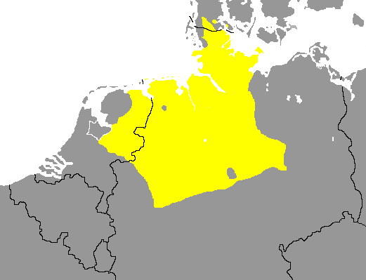 Sprachgebiet Altsachsen